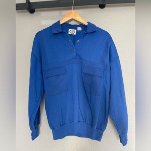 Vintage snap pullover